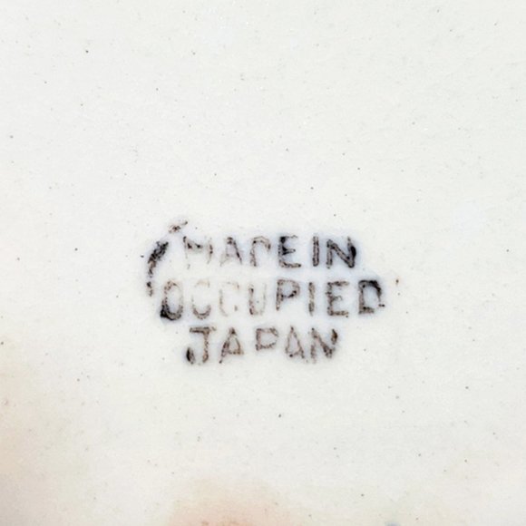 Occupied Japan Planter Sleeping Dog Potbelly Stove - Picture 7 of 7